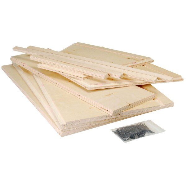 Main product image for PA Knock-Down Trapezoid Plywood Speaker Cabinet for 245-326